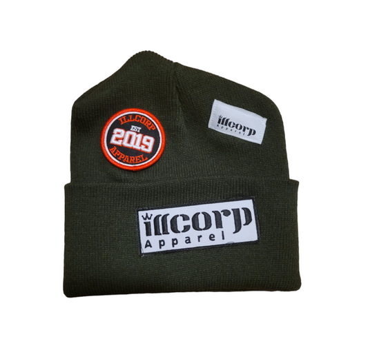 Illcorp Apparel Patchwork Skully