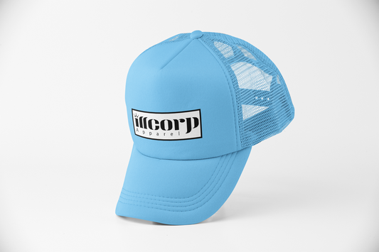 Illcorp Patchwork Trucker Snapback - Light Blue