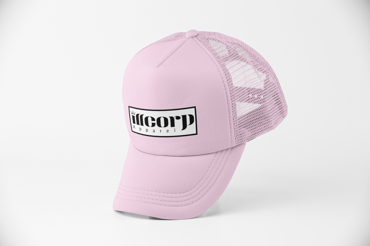 Illcorp Patchwork Trucker Snapback - Pink