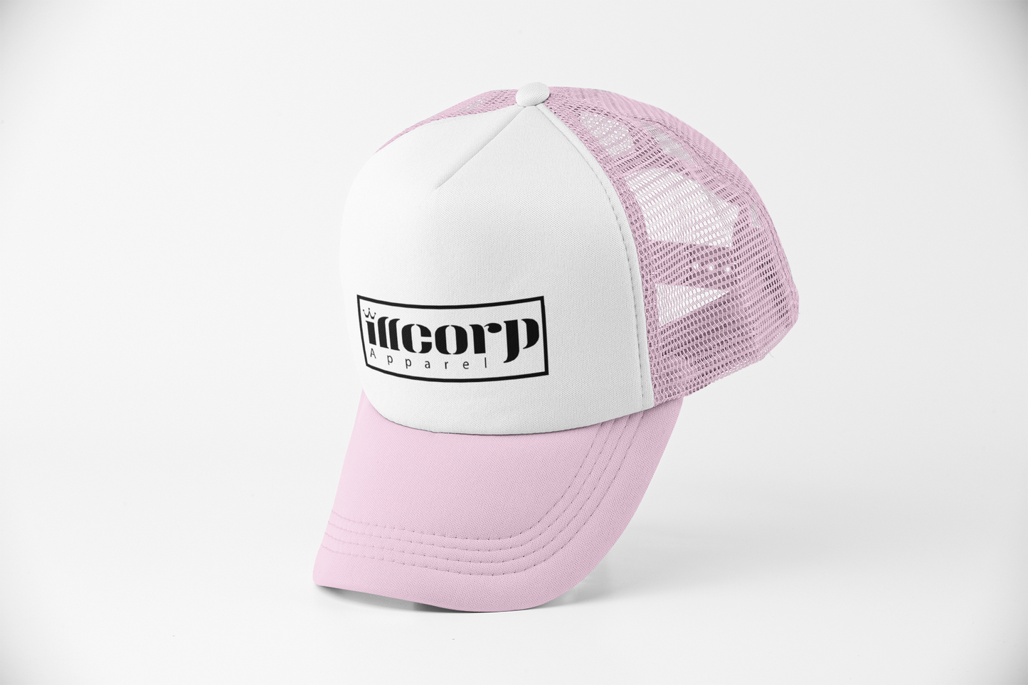 Illcorp Patchwork Trucker Snapback - Pink