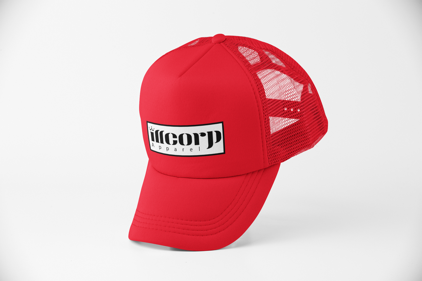 Illcorp Patchwork Trucker Snapback - Red