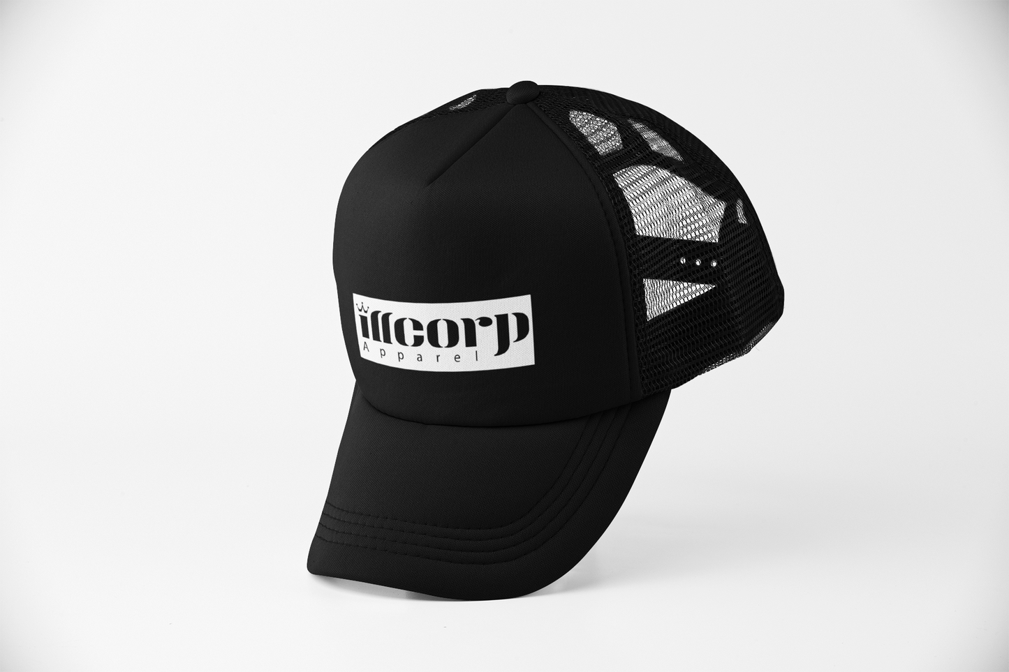 Illcorp Patchwork Trucker Snapback - Black